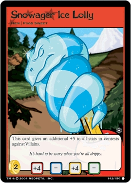 Snowager Ice Lolly